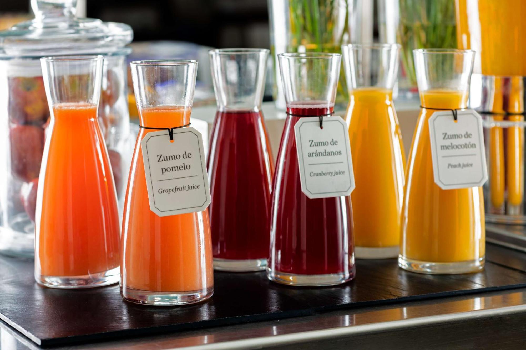 Nh Collection Madrid Paseo Del Prado Hotel Kültér fotó Fruit juice