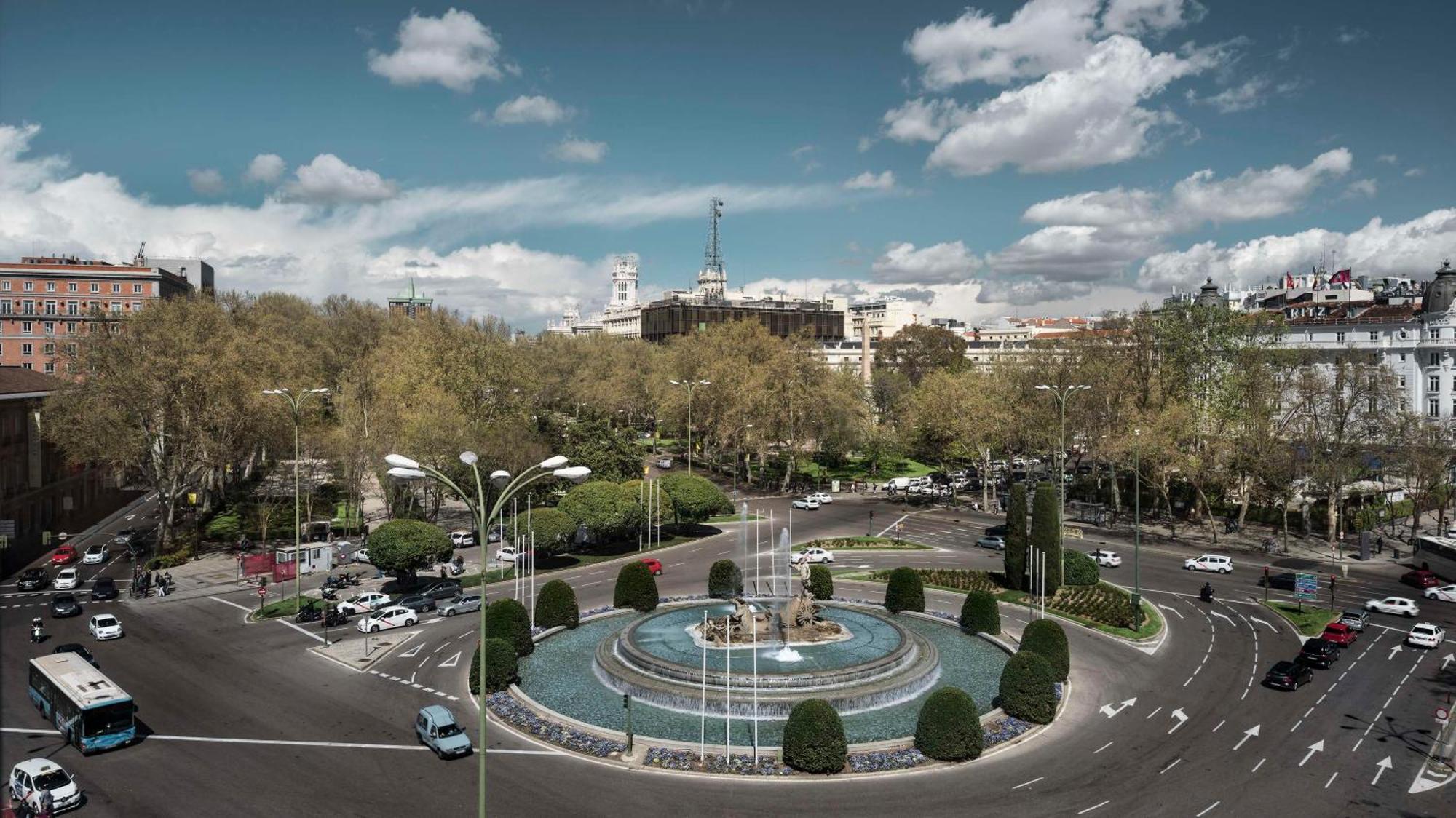 Nh Collection Madrid Paseo Del Prado Hotel Kültér fotó Fountain of the Four Rivers